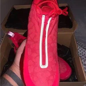 Dwayne Wade Coming Home Basketball Shoes NEW Never Used Size 12.5 Cinnabar Red Dwyane Wade Li Ning CODE RED WOW Way of WADE Miami HEAT  main image 4